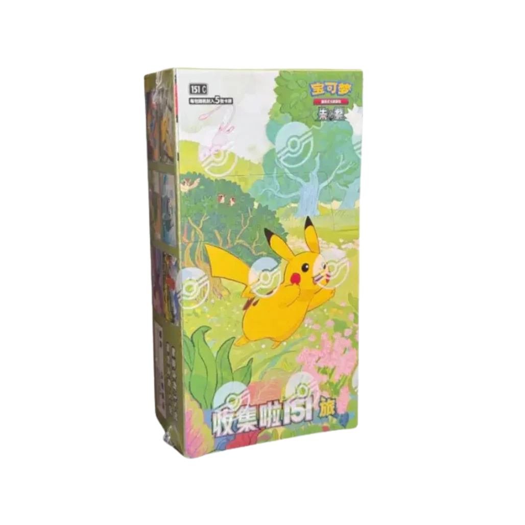 Pokémon 151 — Journey Edition Booster Box (Chinese)